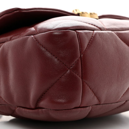 Chanel Lambskin Quilted Medium Chanel 19 Flap Marron 9 of 11