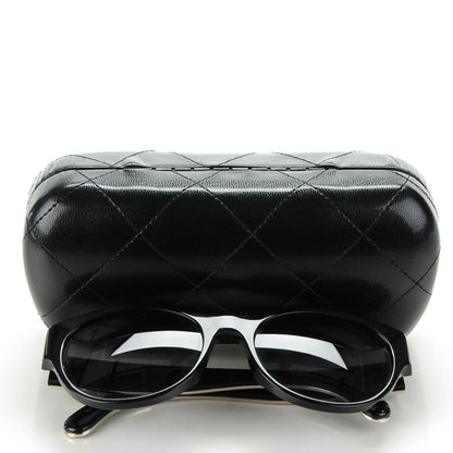 Chanel CC Polarized Stingray Sunglasses 5273-Q Black 3 of 7