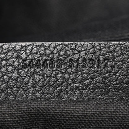 Alexander McQueen Grainy Calfskin Padlock Skull Clutch Black 7 of 11