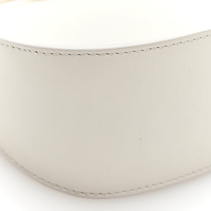 The Row Smooth Calfskin Half Moon Shoulder Bag New Ivory 8 of 9