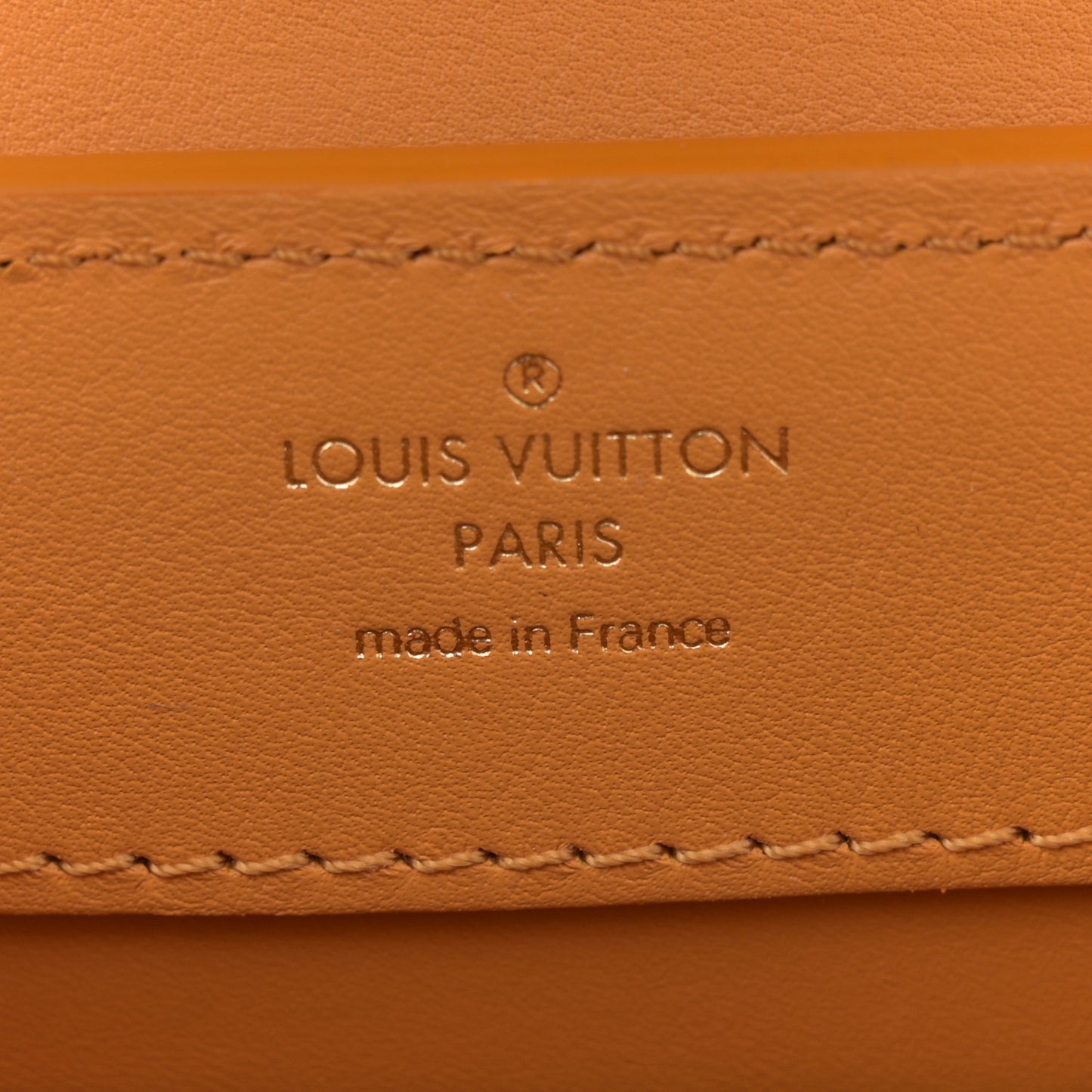 Calfskin LV Broderie Anglaise Mini Capucines Saffron