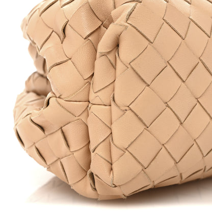 Bottega Veneta Nappa Maxi Intrecciato The Pouch Oversized Clutch Almond 9 of 12