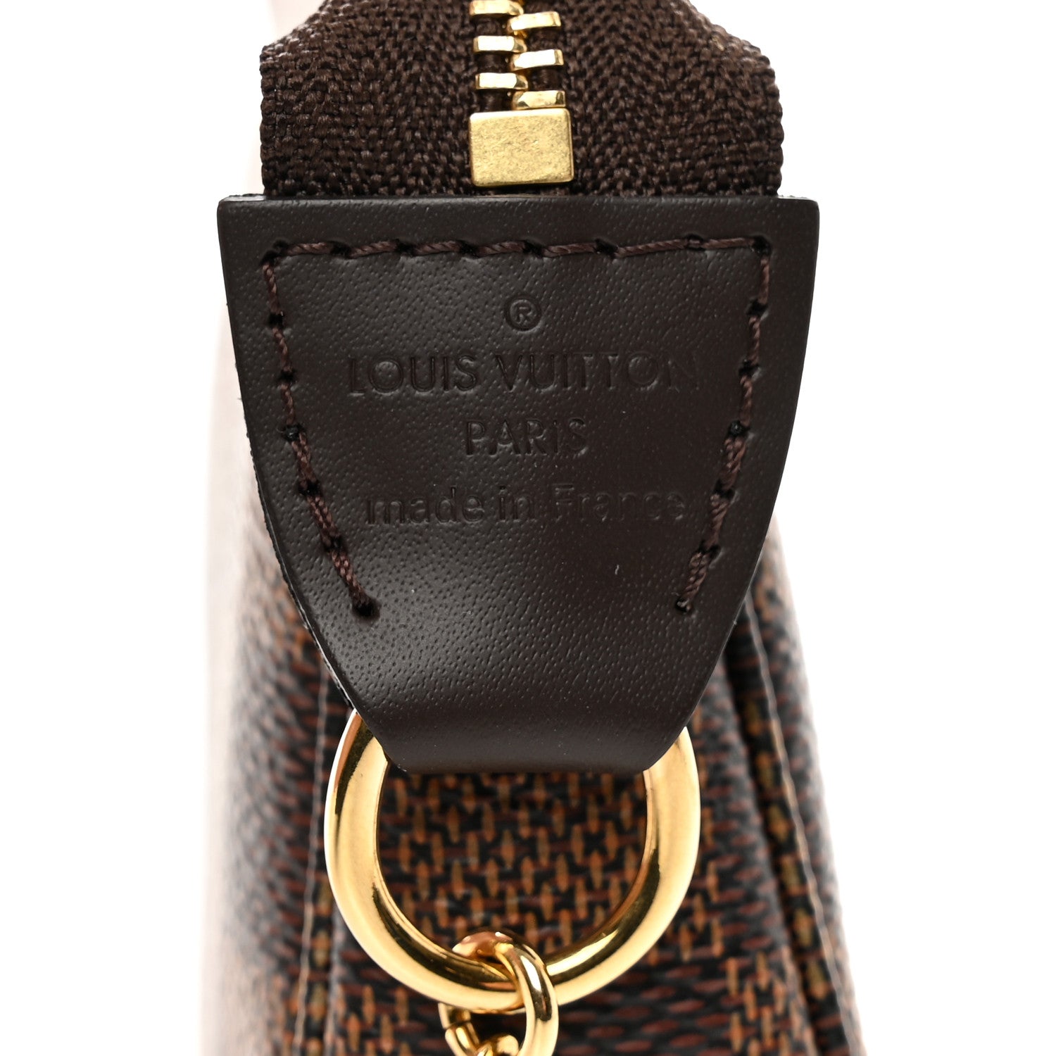 Louis Vuitton Damier Ebene Mini Pochette Accessories 7 of 8
