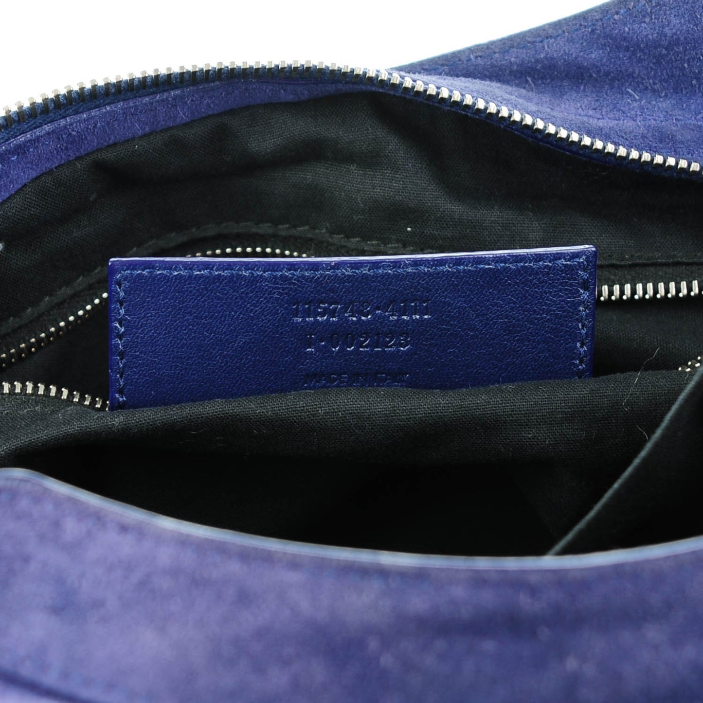Baby Daim Suede Classic Hardware City Bleu Nuit