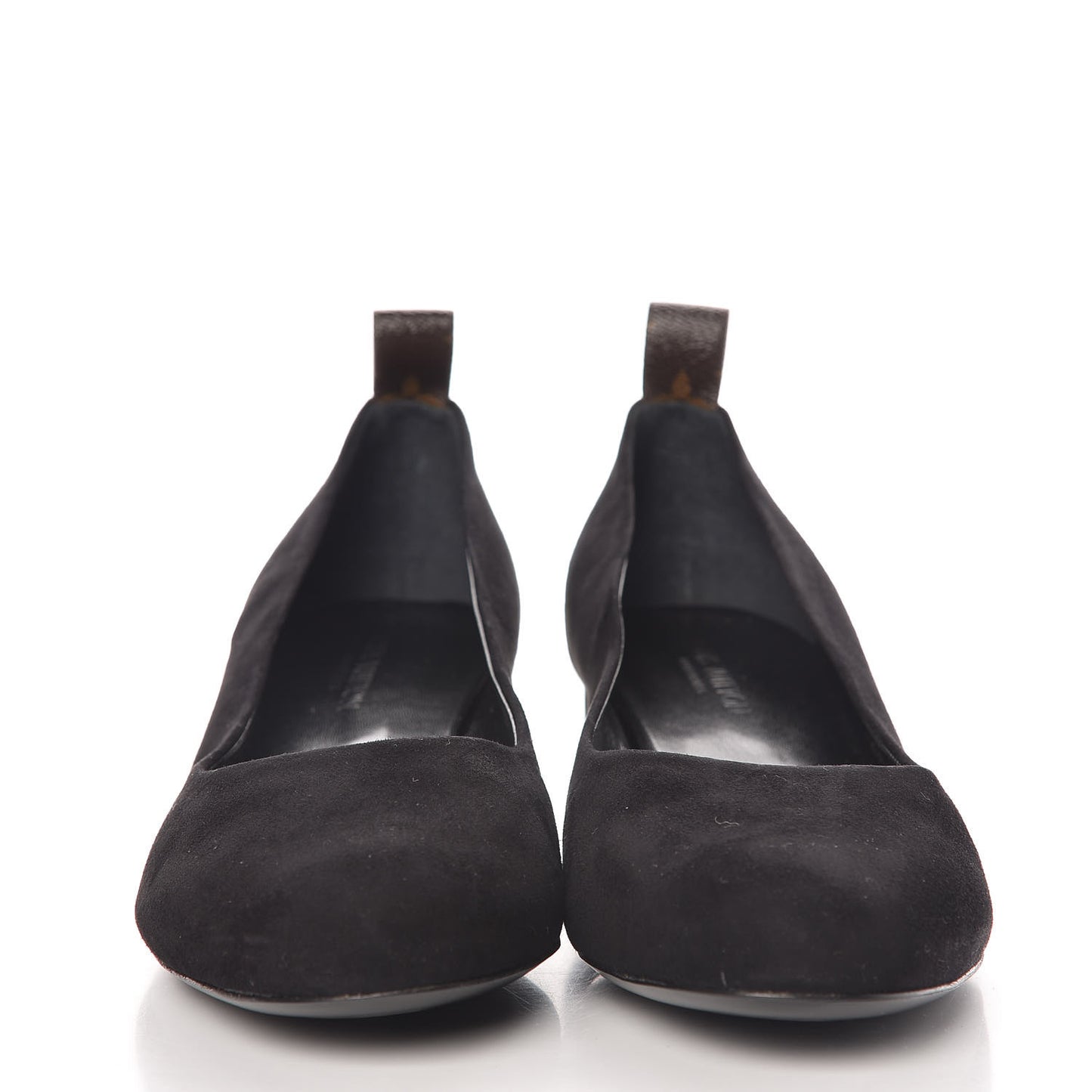Suede Uniformes Pump 40 Black
