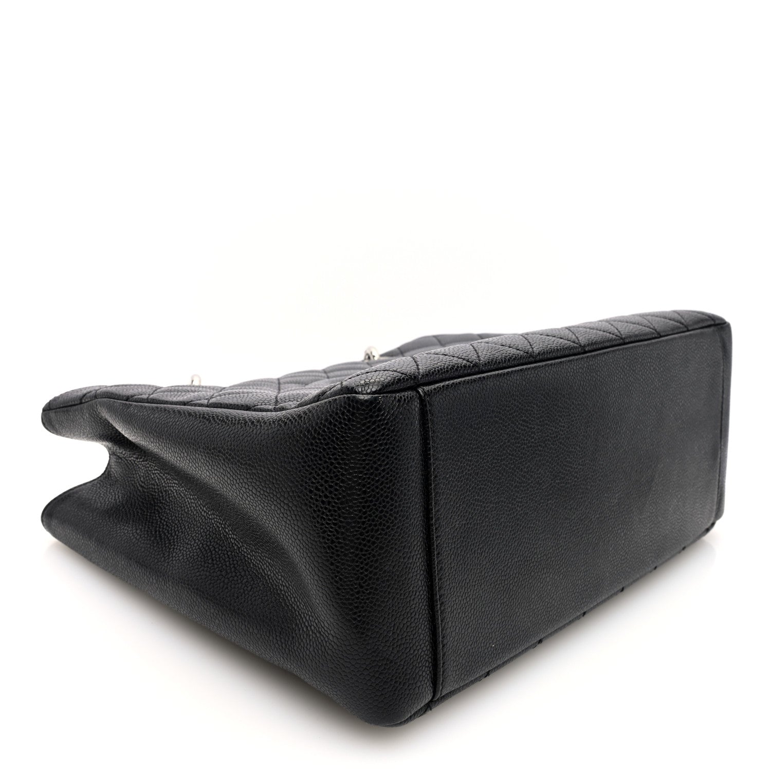 Chanel Caviar Quilted Grand Shopping Tote GST Black 4 of 10