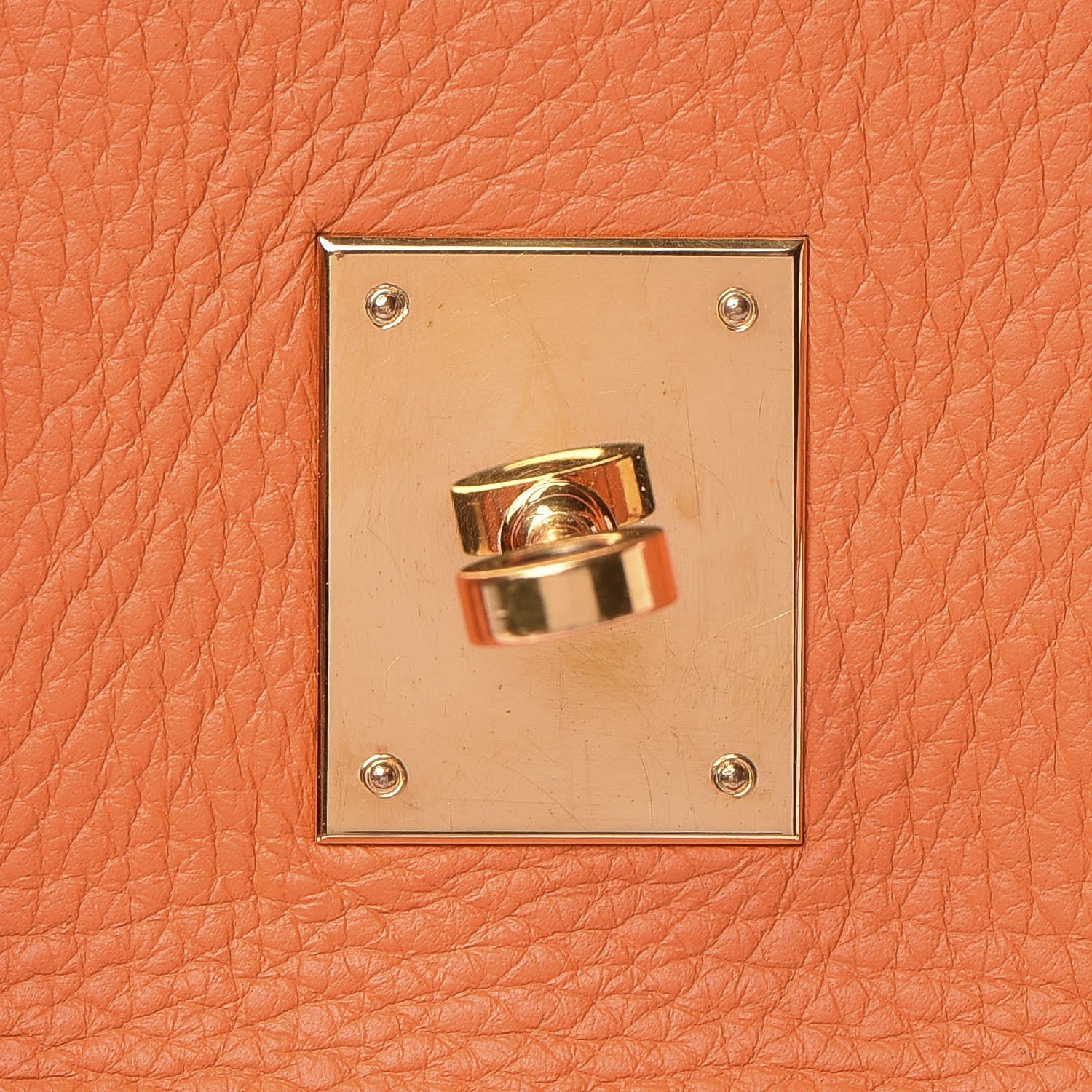 Hermes Togo Birkin 35 Orange 15 of 41