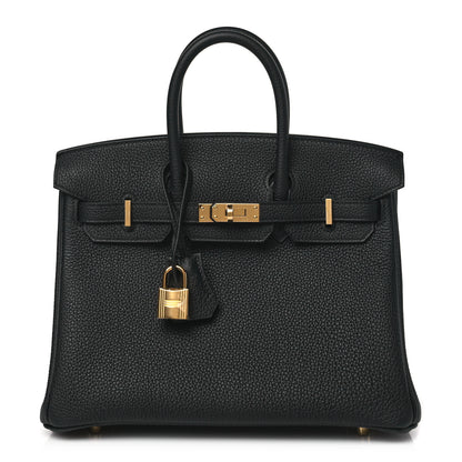 Hermes Togo Birkin 25 Black 1 of 10