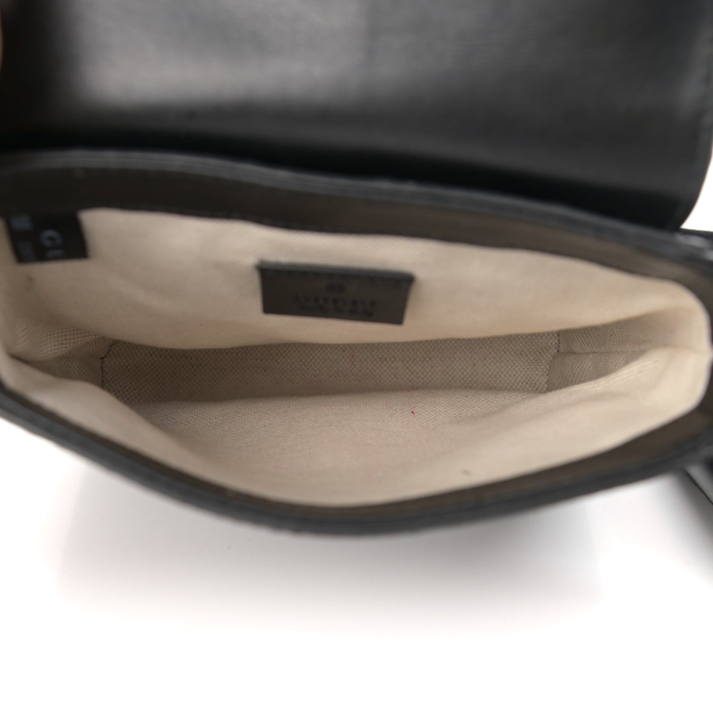 Calfskin GG Tennis Embossed 2 Detachable Pouch Belt Bag Black
