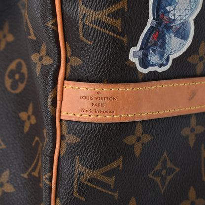 Louis Vuitton Monogram World Tour Speedy Bandouliere 30 7 of 9