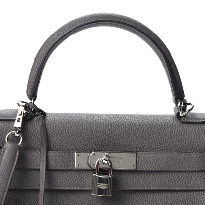Hermes Togo Kelly Retourne 28 Etain 8 of 9