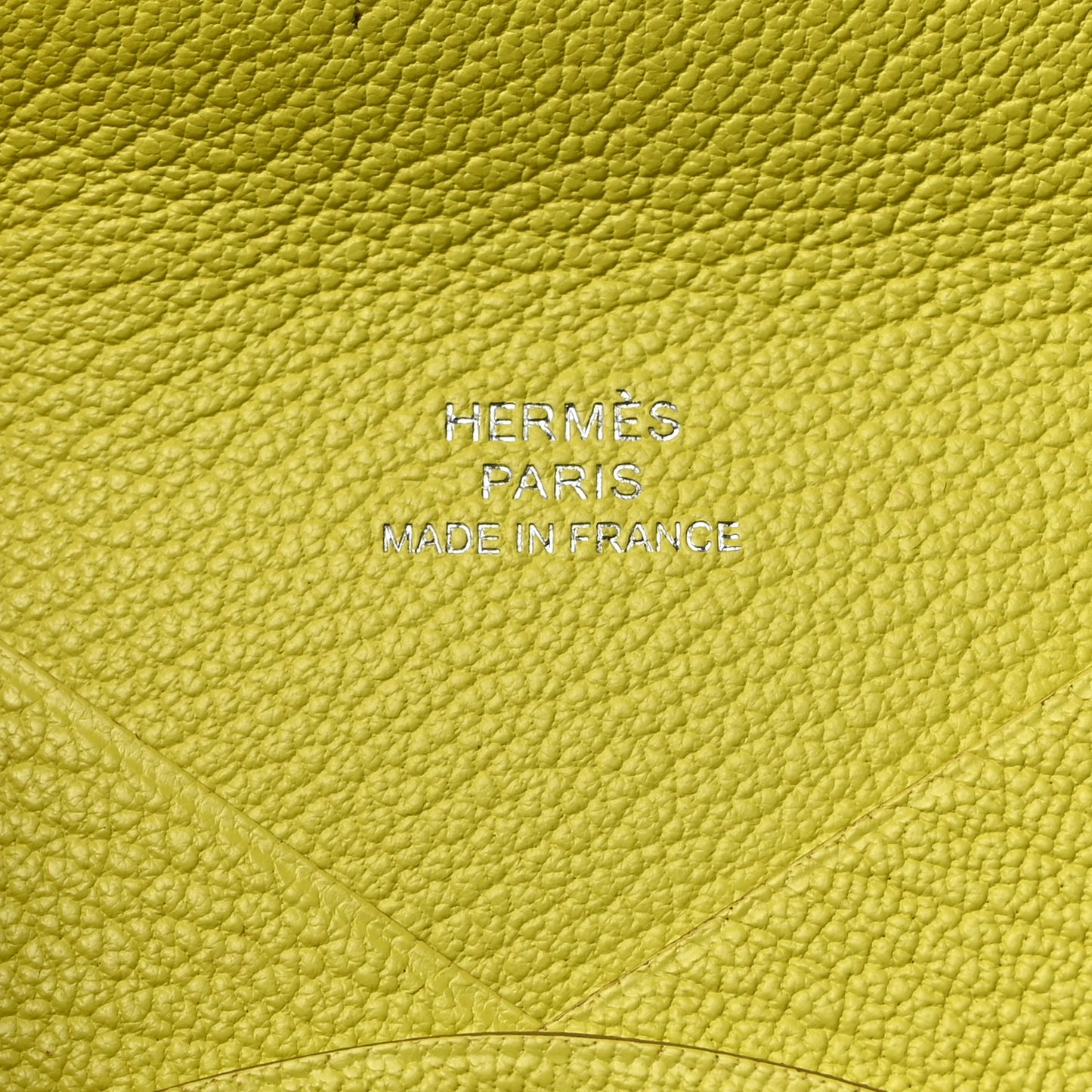 Chevre Mysore Calvi Card Case Lime