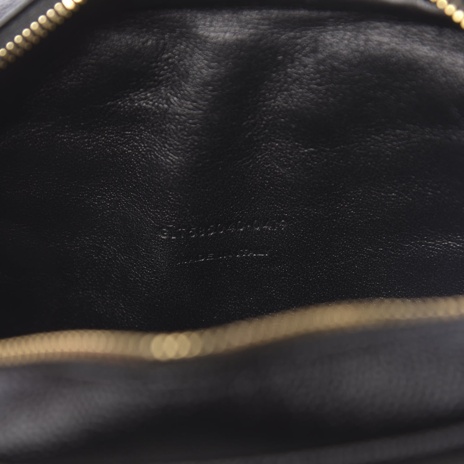 Saint Laurent Grain De Poudre Matelasse Monogram Mini Lou Camera Bag Black 7 of 11