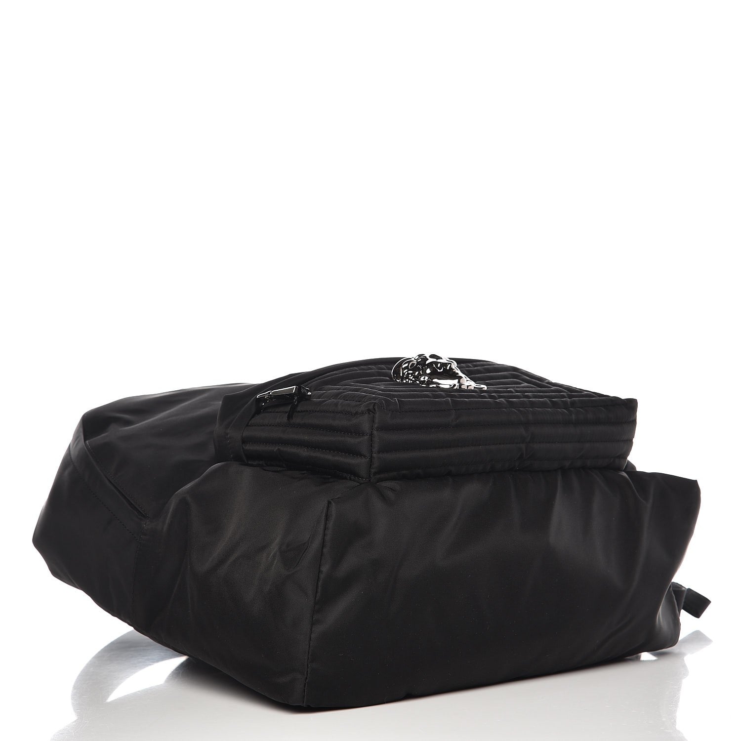 Versace Nylon Palazzo Medusa Backpack Black 4 of 7