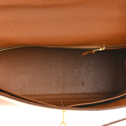 Hermes Togo Kelly Retourne 35 Gold 5 of 21