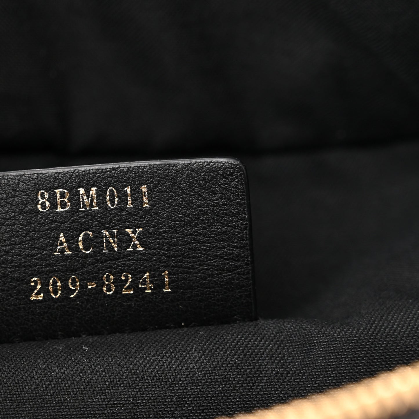 Nappa Apolo Baguette Belt Bag Black Tobacco
