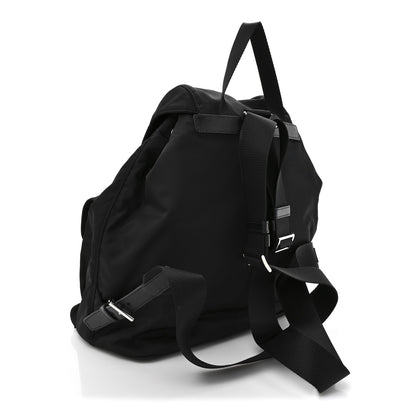 Prada Re-Nylon Vela Saffiano Medium Backpack Black 4 of 10