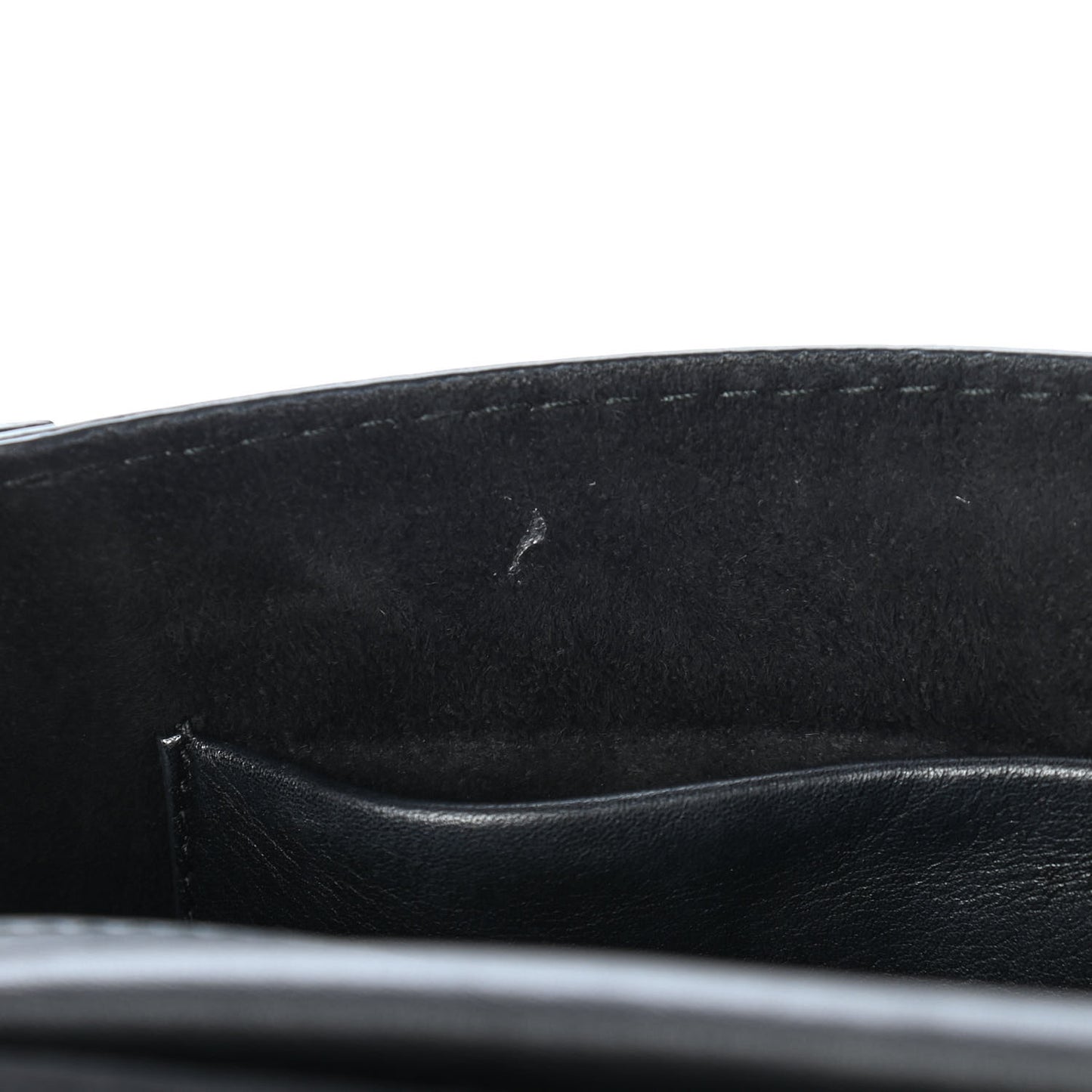 Calfskin J'Adior Chain Flap Bag Black