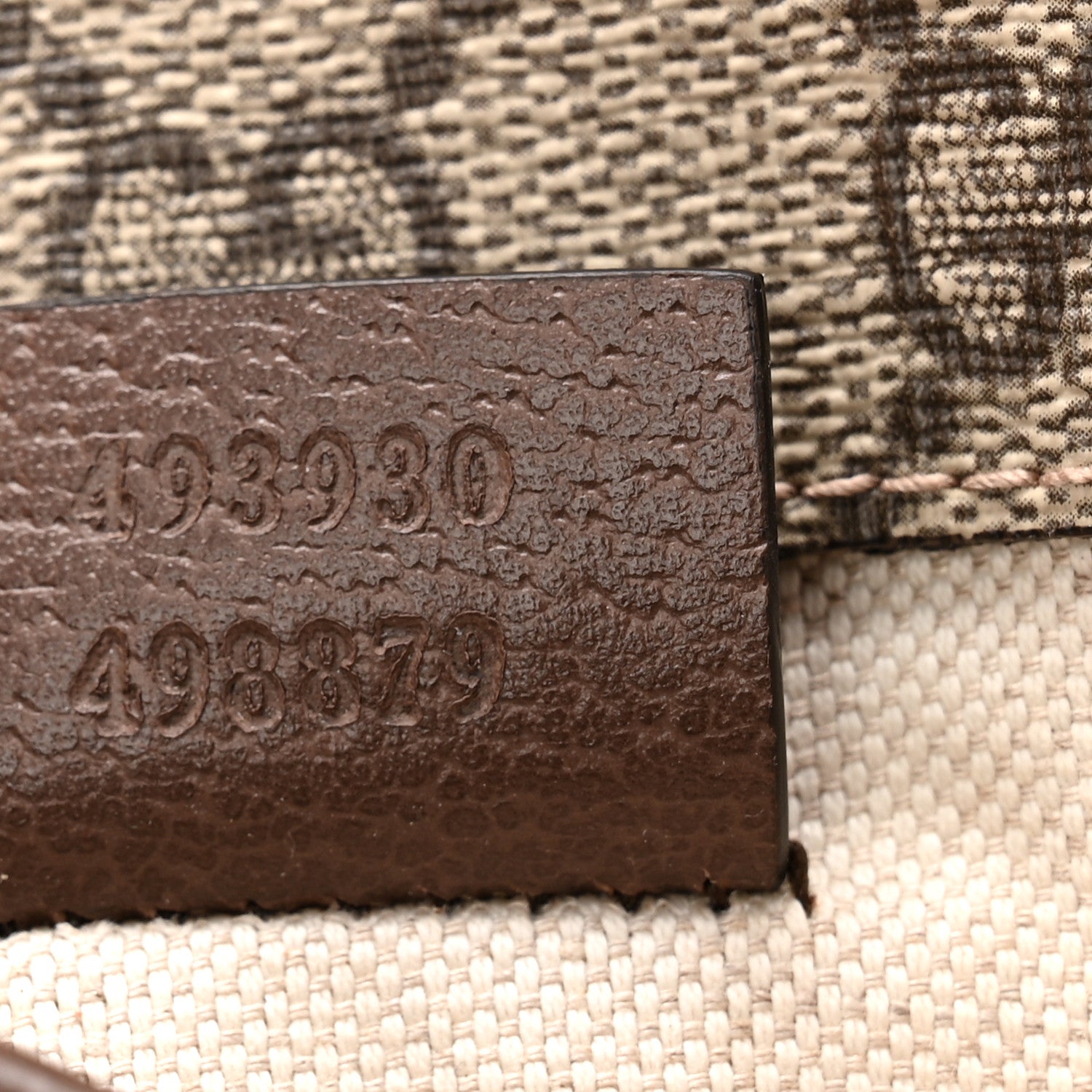 Gucci GG Supreme Monogram Neo Vintage Web Belt Bag Brown 7 of 10