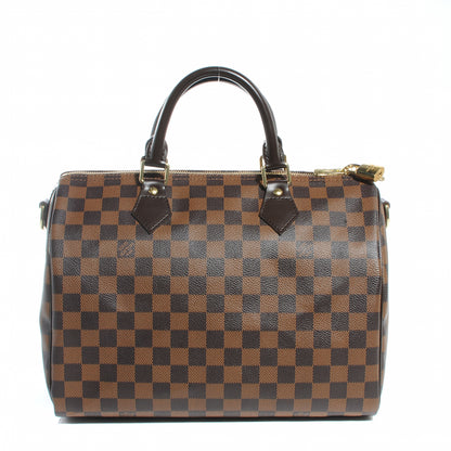 Louis Vuitton Damier Ebene Speedy Bandouliere 30 5 of 8