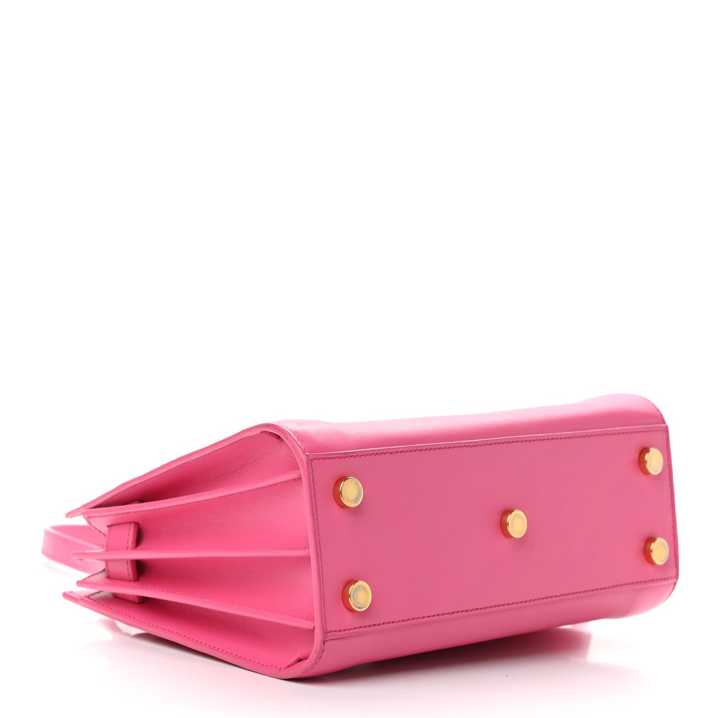 Calfskin Nano Sac De Jour Lipstick Fuchsia