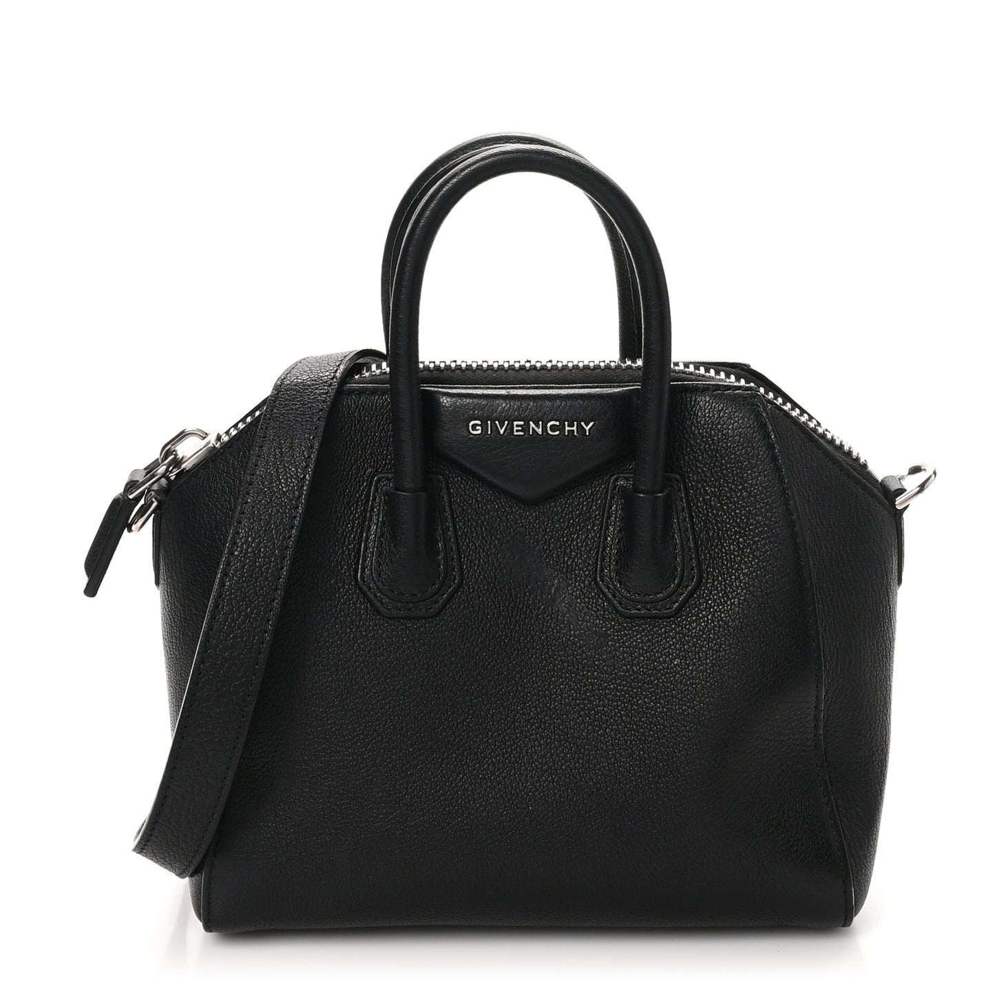 Sugar Goatskin Mini Antigona Black