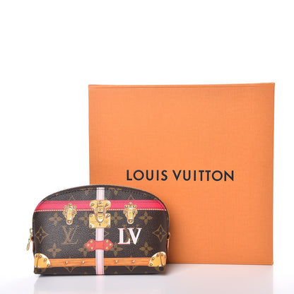 Louis Vuitton Monogram Summer Trunks Cosmetic Pouch PM 8 of 8