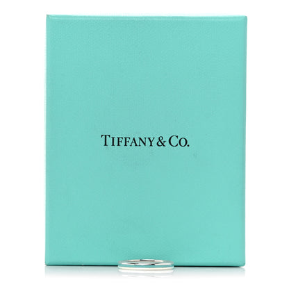 Tiffany Sterling Silver Enamel Stackable Ring Blue 54 7 5 of 5