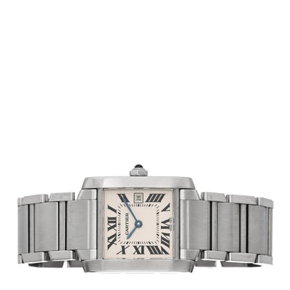 Cartier Stainless Steel 25mm Tank Francaise Quartz Watch 2 of 5