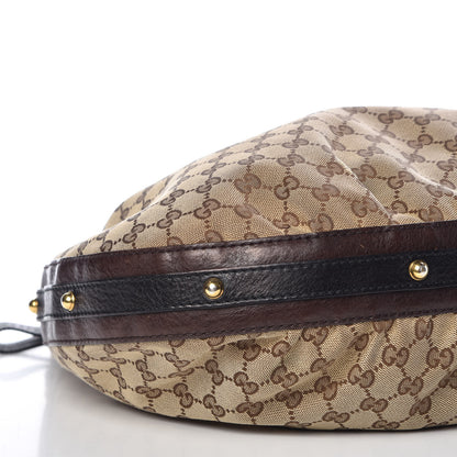 Gucci Monogram Medium Interlocking Hobo Dark Brown 11 of 11