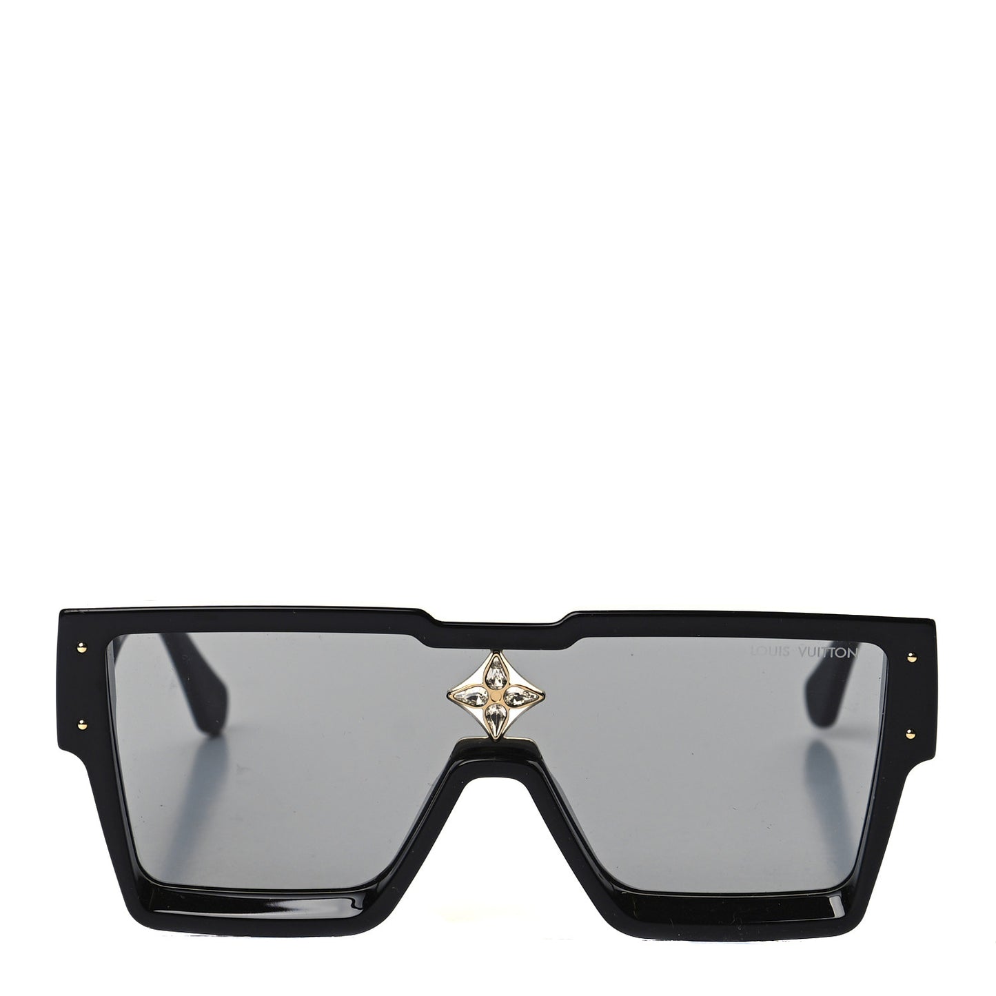 Acetate Swarovski Crystal Cyclone Sunglasses Z1578W Black