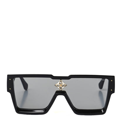 Louis Vuitton Acetate Swarovski Crystal Cyclone Sunglasses Z1578W Black 3 of 8