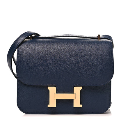 Hermes Chevre Mysore Constance 18 Bleu Navy 1 of 10