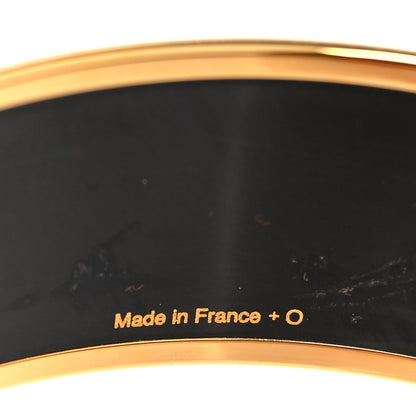 Hermes Enamel Printed Wide Quadrige Bracelet 70 5 of 5
