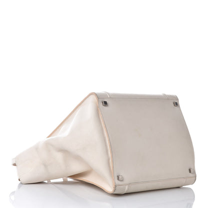 Celine Grained Calfskin Medium Phantom Luggage Cream 4 of 34