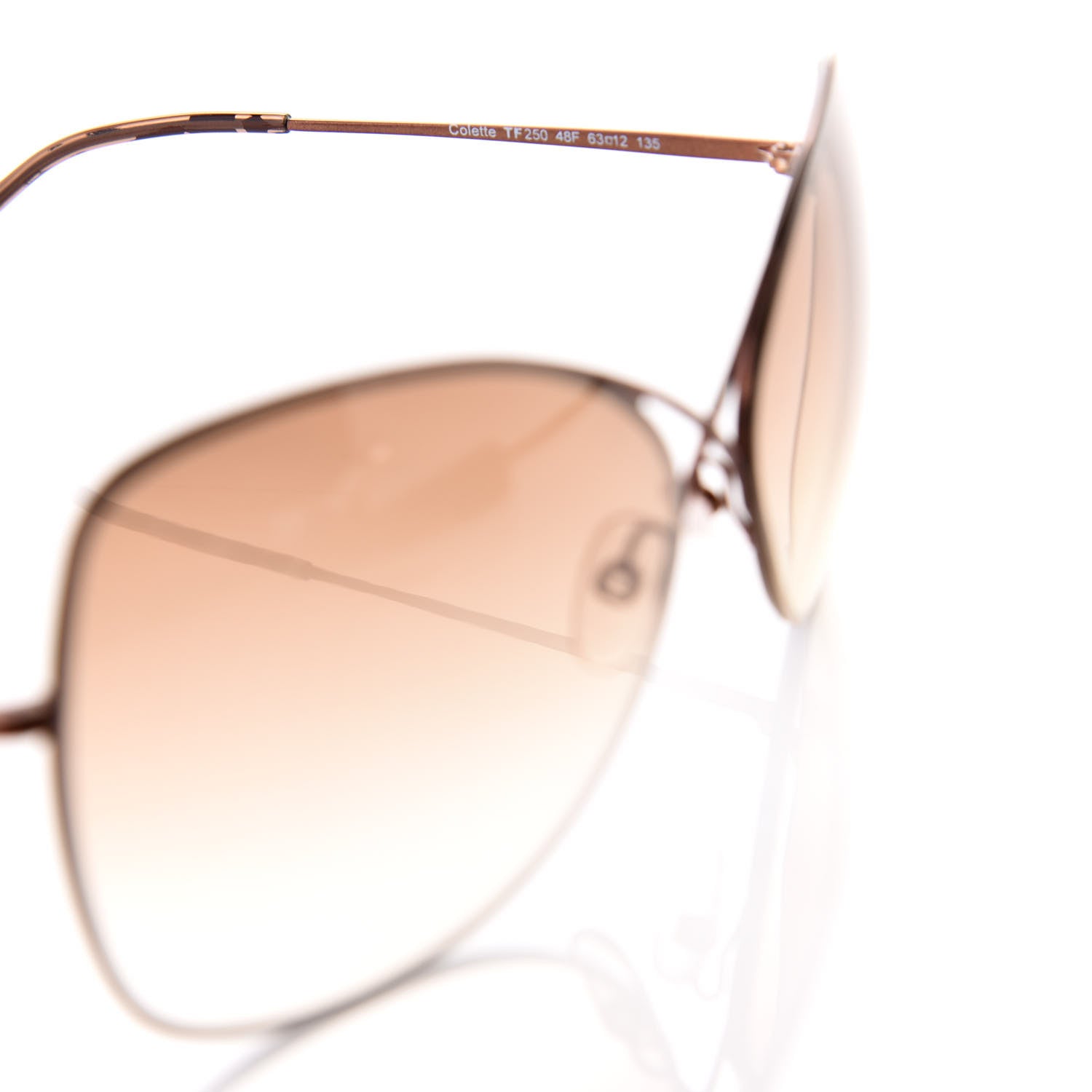 Tom Ford Colette Butterfly Sunglasses TF250 Brown 5 of 8