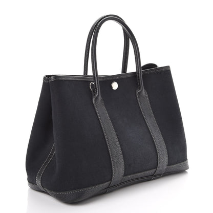 Hermes Toile Negonda Garden Party 30 TPM Black 3 of 11