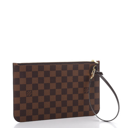 Louis Vuitton Damier Ebene Neverfull MM GM Pochette 3 of 7