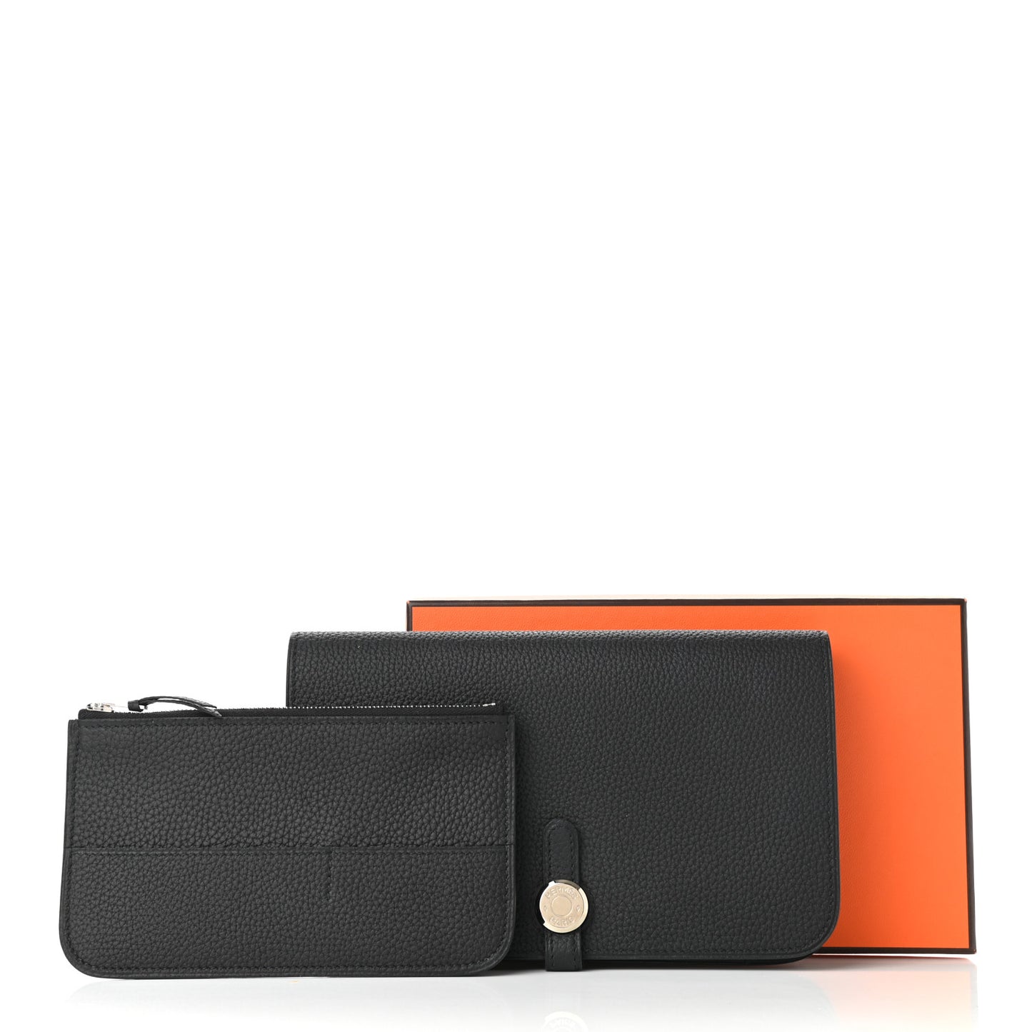 Togo Dogon Duo Wallet Black