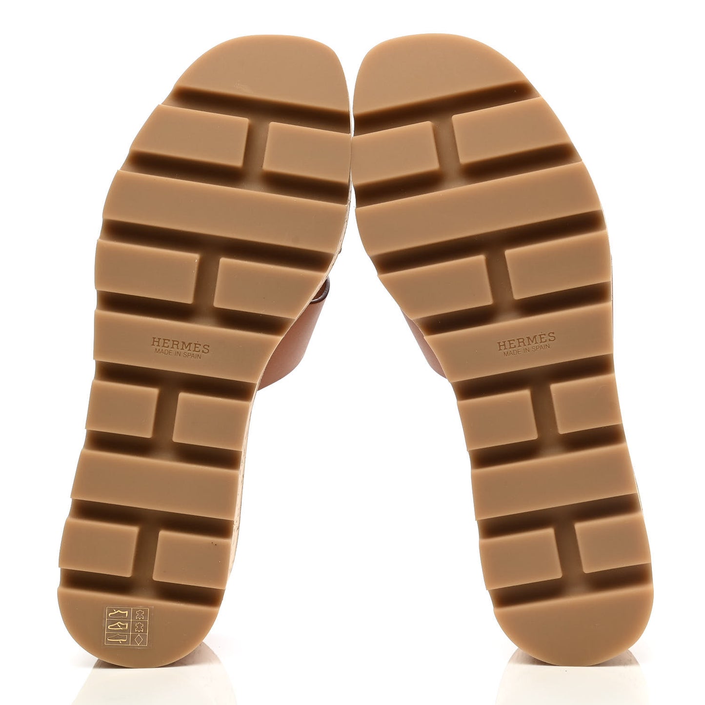 Calfskin Cork Eze 30 Sandals 37 Marron Glaise