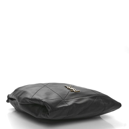 Saint Laurent Lambskin Matelasse Monogram Medium Jamie 4.3 Pochon Black 4 of 10