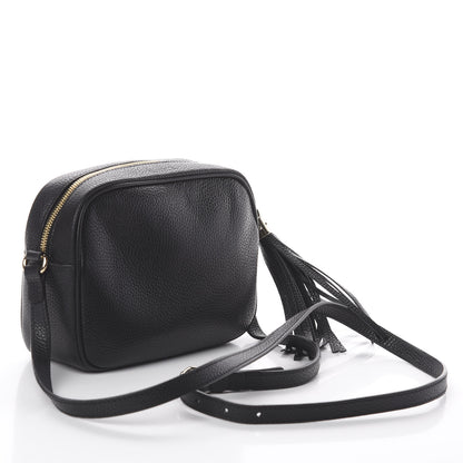 Gucci Pebbled Calfskin Small Soho Disco Bag Black 2 of 8