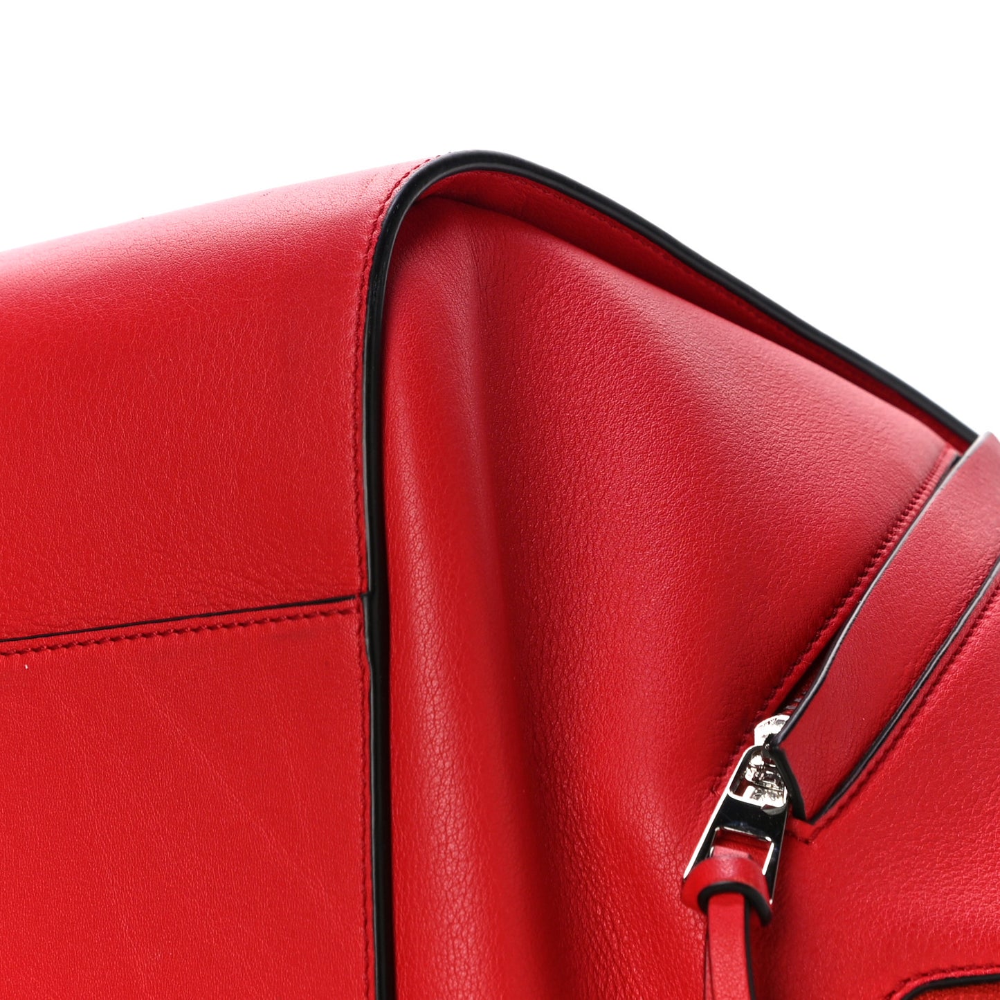 Calfskin Small Hammock Shoulder Bag Red