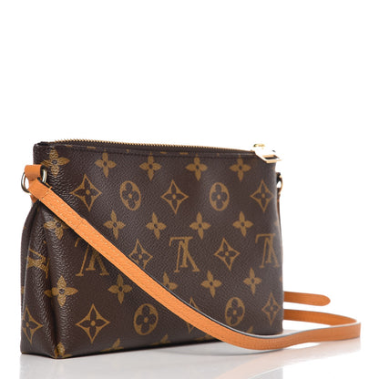 Louis Vuitton Monogram Pallas Crossbody Safran 3 of 7