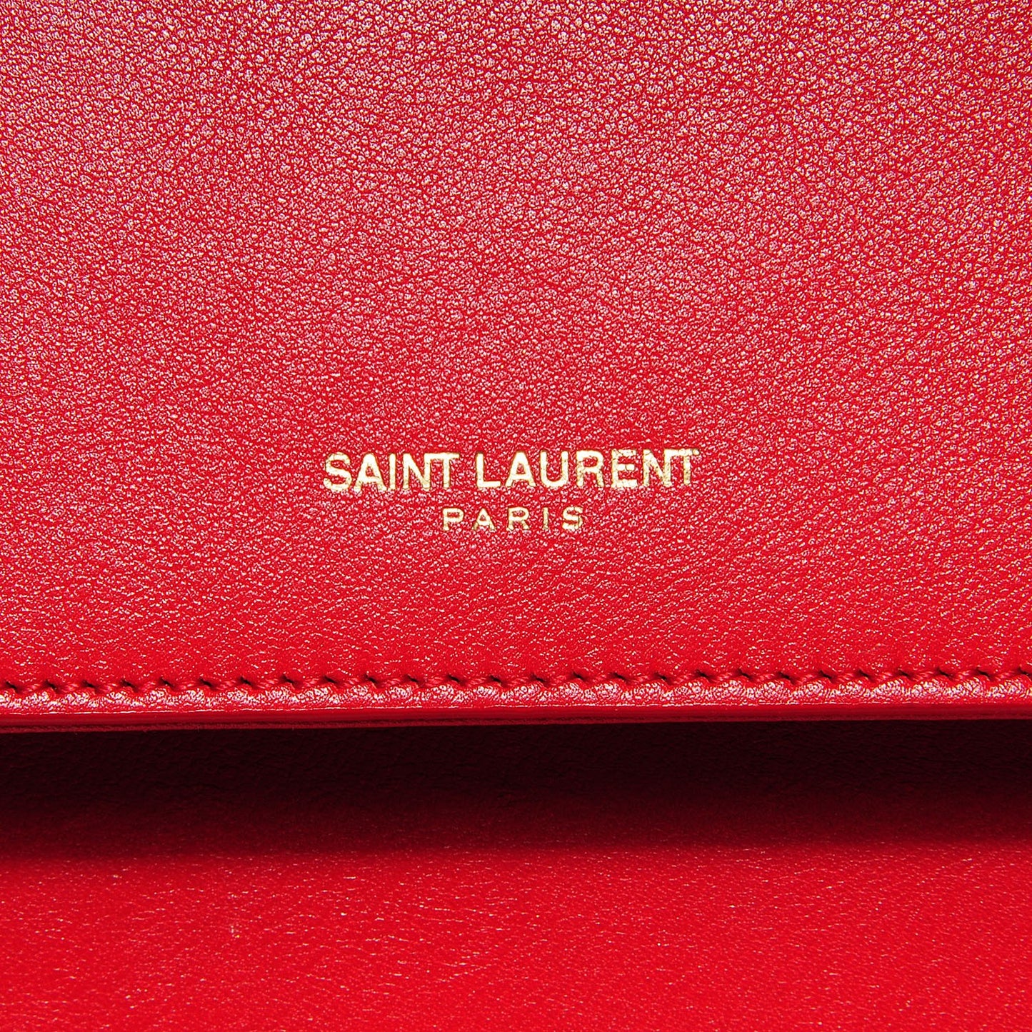 Calfskin Medium Moujik Top Handle Bag Lipstick Red