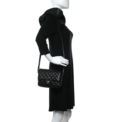 Chanel Calfskin Quilted Bolero De Chanel Flap Bag Black 2 of 9