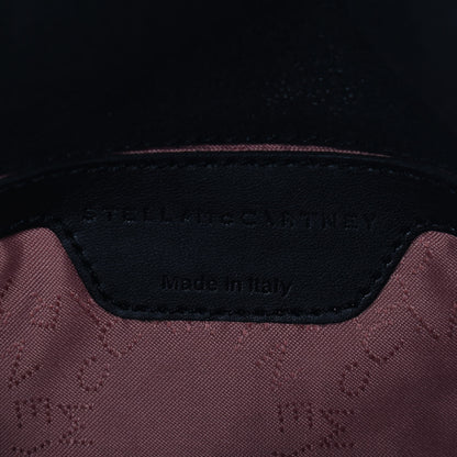 Stella McCartney Shaggy Deer Pearl Studded Falabella Crossbody Clutch Black 5 of 10