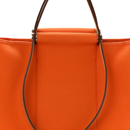 Hermes Toile Cabag 39 Orange 8 of 10