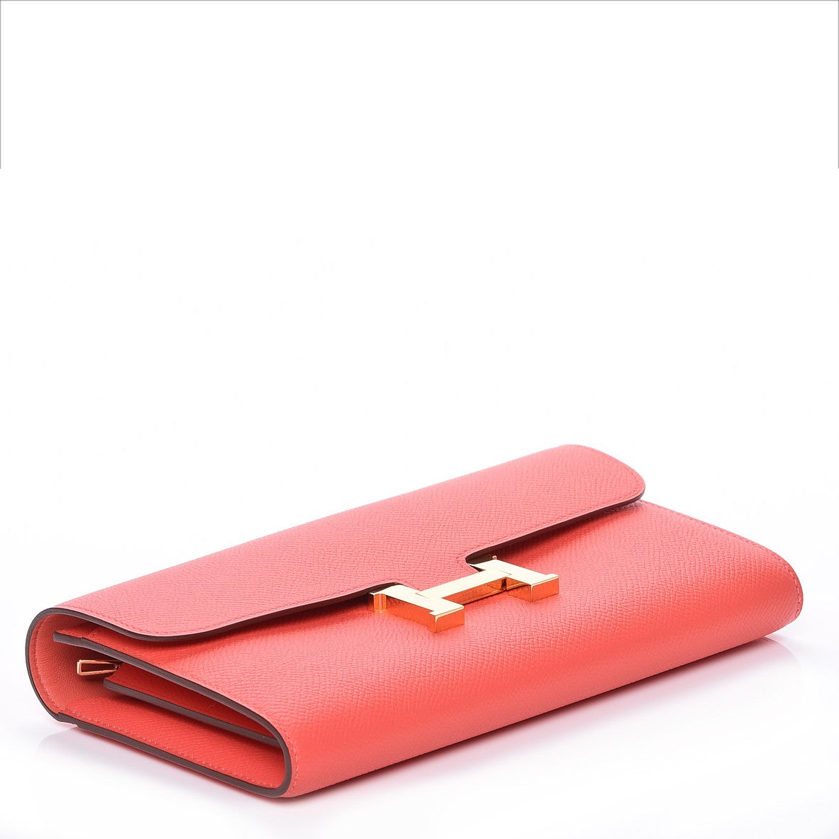 Hermes Epsom Constance Long Wallet Rose Jaipur 8 of 8