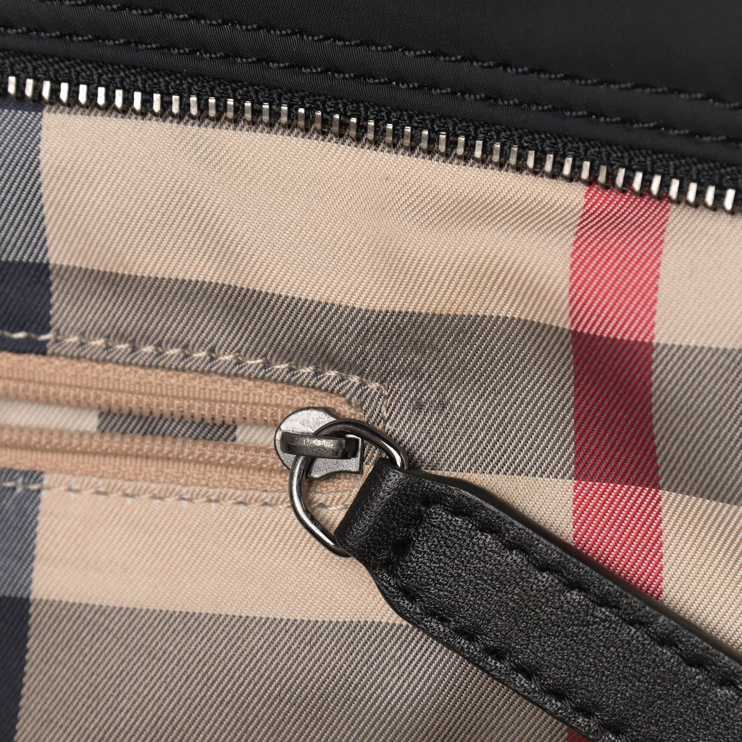 Nylon Small Buckleigh Packable Tote Brown